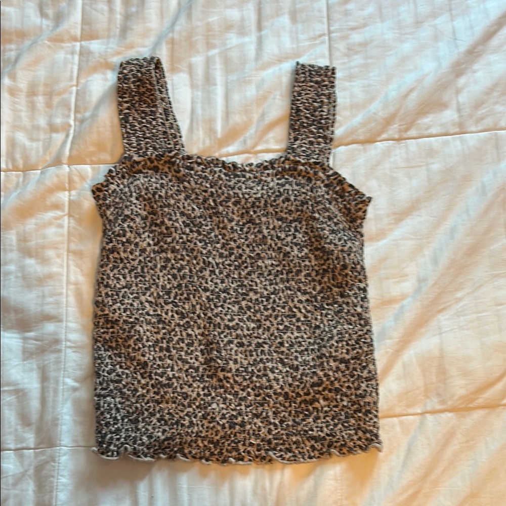 Abercrombie & Fitch Leopard Print Top